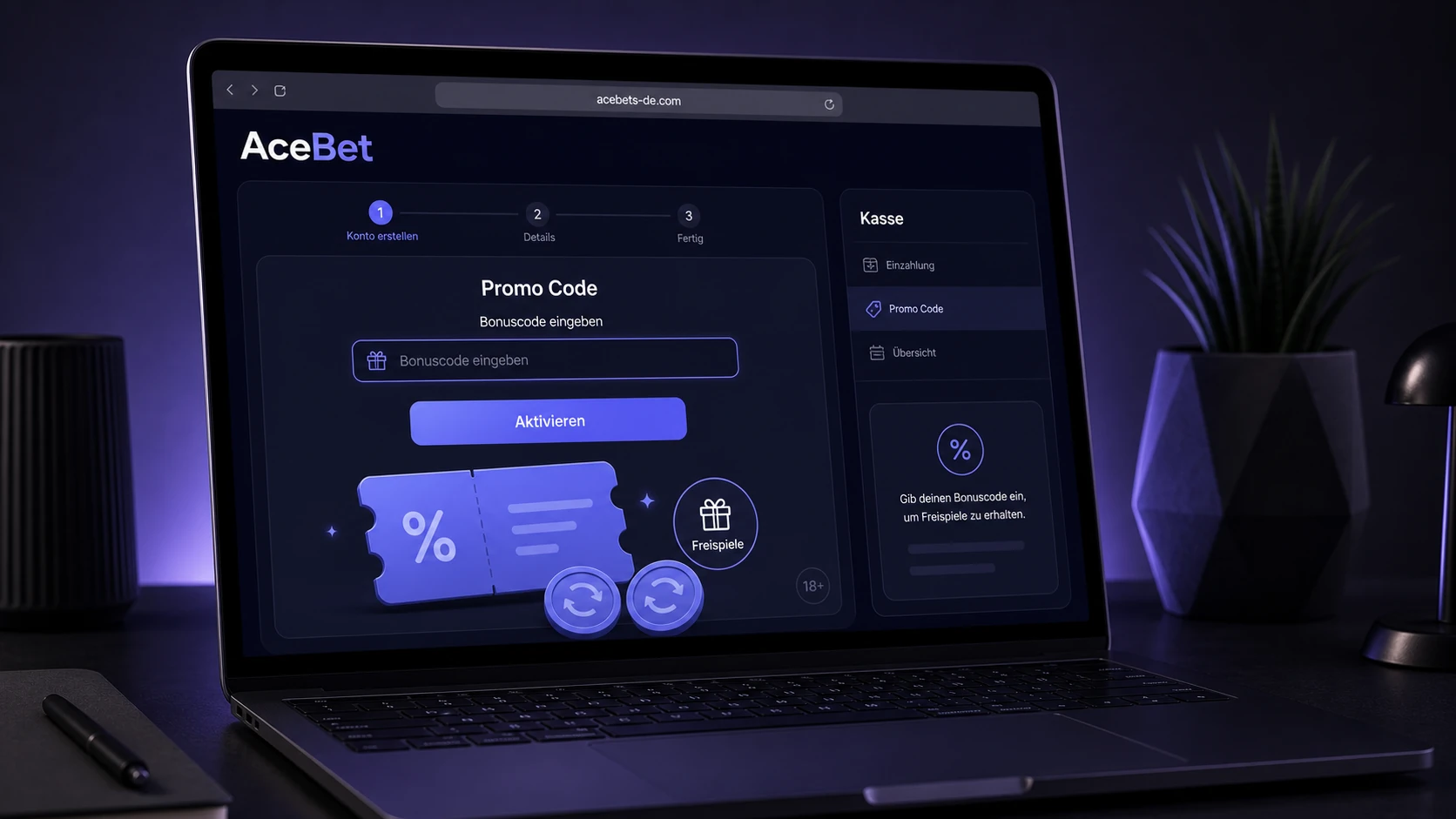 AceBet Bonus Code und Promo Code