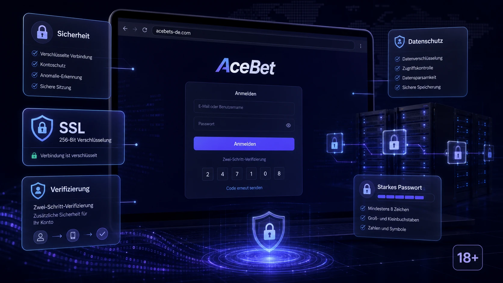 Sicherheit beim AceBet Login